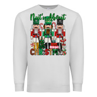 Dove Grey nuts about christmas Premium Sweatshirt - MaliasSmallBusiness