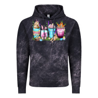 Cloud Black rabbit coffee cups Vintage Hoodie - Zillion Design Studio