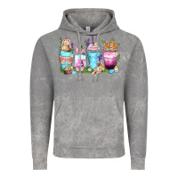 Cloud Rock rabbit coffee cups Vintage Hoodie - Zillion Design Studio