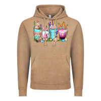 Vintage Coffee rabbit coffee cups Vintage Hoodie - Zillion Design Studio