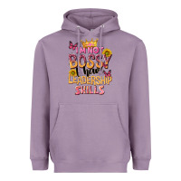 Lavender im not bossy i just have leadership skills Heavyweight Hoodie - NancyCooperArtShop