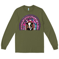 Army Green rainbow cow Long Sleeve Tee - AdoDesignShop