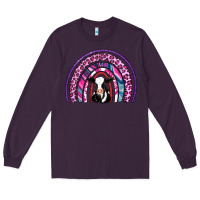 Plum rainbow cow Long Sleeve Tee - AdoDesignShop