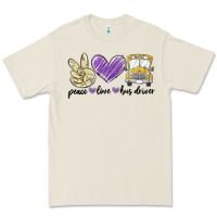 Bone peace love bus driver Premium Tee - MaliasSmallBusiness