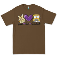 Cacao peace love bus driver Premium Tee - MaliasSmallBusiness