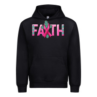 Black Cancer Faith with gemstone Urban Hoodie - NancyCooperArtShop