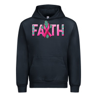 Navy Cancer Faith with gemstone Urban Hoodie - NancyCooperArtShop