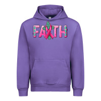 Tulip Cancer Faith with gemstone Urban Hoodie - NancyCooperArtShop