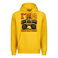 Lemon i'm six this is how i roll monster truck birthday Premium Hoodie - Jasminsmagicworld