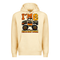 Pina Colada i'm six this is how i roll monster truck birthday Premium Hoodie - Jasminsmagicworld