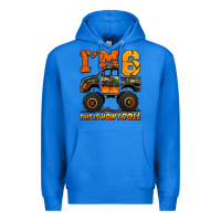 True Royal i'm six this is how i roll monster truck birthday Premium Hoodie - Jasminsmagicworld