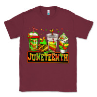 Burgundy juneteenth afro coffee cups Classic Tee - Jasminsmagicworld