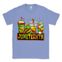 Colony Blue juneteenth afro coffee cups Classic Tee - Jasminsmagicworld