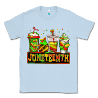 Dusty Blue juneteenth afro coffee cups Classic Tee - Jasminsmagicworld