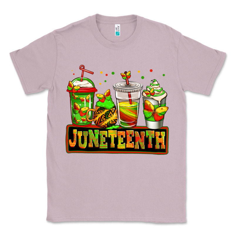 Juneteenth Afro Coffee Cups Classic Tee by Jasminsmagicworld | Teevron
