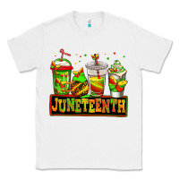 White juneteenth afro coffee cups Classic Tee - Jasminsmagicworld