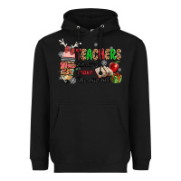 Black teachers always make the nice list Heavyweight Hoodie - MaliasSmallBusiness