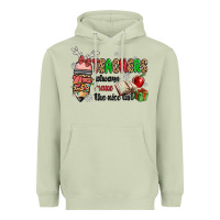 Matcha teachers always make the nice list Heavyweight Hoodie - MaliasSmallBusiness