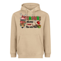 Mushroom teachers always make the nice list Heavyweight Hoodie - MaliasSmallBusiness