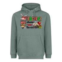 Sage teachers always make the nice list Heavyweight Hoodie - MaliasSmallBusiness
