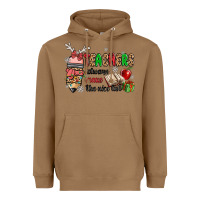 Toasted Coconut teachers always make the nice list Heavyweight Hoodie - MaliasSmallBusiness