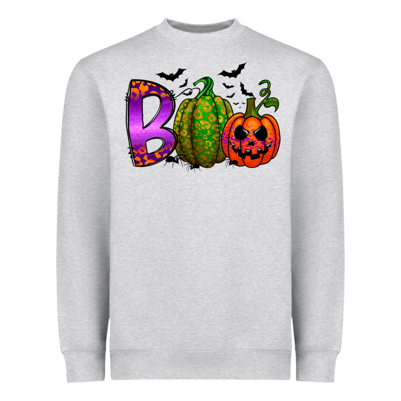 Boo Halloween Heavyweight Sweatshirt by RacoonDesign | Teevron
