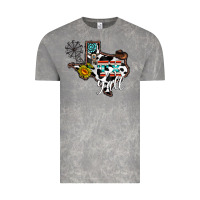 Cloud Rock tx yall western Vintage Tee - CowhideDigitalArt