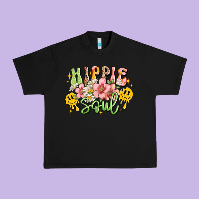 Hippie Soul Urban Heavy Tee Designed By Jahusdesignshop