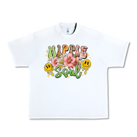 White hippie soul Urban Heavy Tee - JahusDesignShop