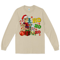 Mushroom Christmas ho ho ho skeleton Long Sleeve Tee - AdoDesignShop
