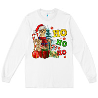 White Christmas ho ho ho skeleton Long Sleeve Tee - AdoDesignShop