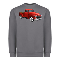 Storm western red truck right 34 view 1 Heavyweight Sweatshirt - FaDigitalArtStudio