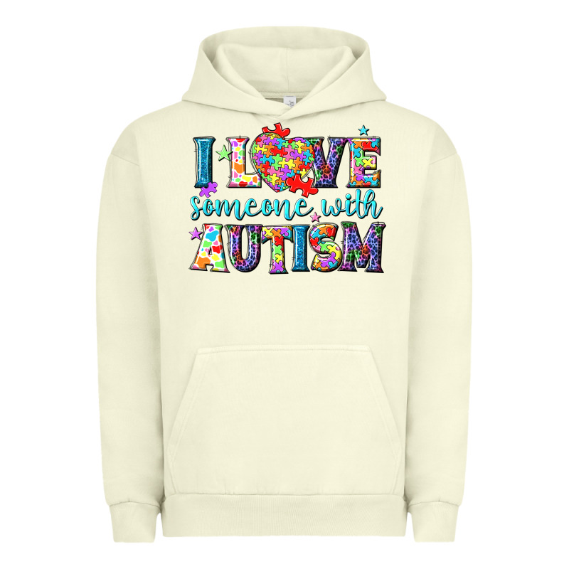 I Love Someone With Autism Urban Hoodie by NancyCooperArtShop | Teevron