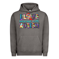 Pigment Tornado I love someone with Autism Urban Hoodie - NancyCooperArtShop