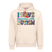Sandshell I love someone with Autism Urban Hoodie - NancyCooperArtShop