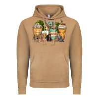 Vintage Camel safari animals coffee cups Vintage Hoodie - Zillion Design Studio