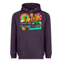 Plum hello second grade Heavyweight Hoodie - NancyCooperArtShop
