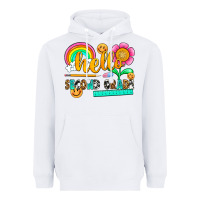 White hello second grade Heavyweight Hoodie - NancyCooperArtShop