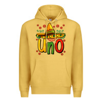Antique Gold uno my first mexican birthday Premium Hoodie - Jasminsmagicworld