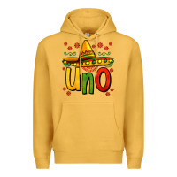 Mustard uno my first mexican birthday Premium Hoodie - Jasminsmagicworld