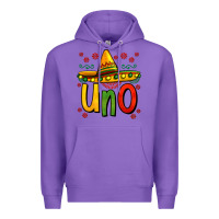 Purple uno my first mexican birthday Premium Hoodie - Jasminsmagicworld
