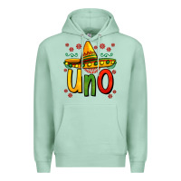Seafoam uno my first mexican birthday Premium Hoodie - Jasminsmagicworld