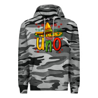 Slate Camo uno my first mexican birthday Premium Hoodie - Jasminsmagicworld