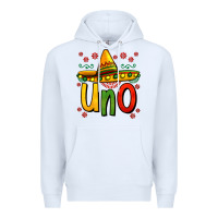 White uno my first mexican birthday Premium Hoodie - Jasminsmagicworld
