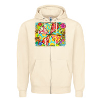 Sandshell fruit plate Zipper Hoodie - Jasminsmagicworld
