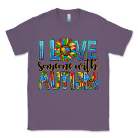 Lavender ı love someone with autism Classic Tee - AdoDesignShop