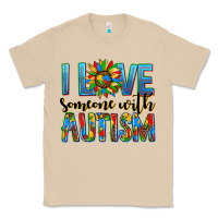 Mushroom ı love someone with autism Classic Tee - AdoDesignShop