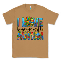 Toasted Coconut ı love someone with autism Classic Tee - AdoDesignShop