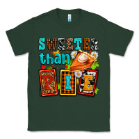 Sports Green sweeter than pie with pumpkin pie Classic Tee - AdoDesignShop