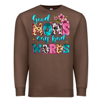 Chestnut good moms say bad words Premium Sweatshirt - MaliasSmallBusiness